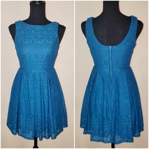 B. Darlin Lace Shoulder Strip Dress